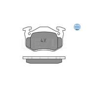 MEYLE 025 210 9615/W Kit pastiglie freni