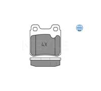 MEYLE 025 211 4015 Pastiglie freno Posteriore per