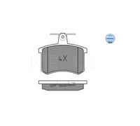 MEYLE 025 211 4416 Pastiglie freno Posteriore per