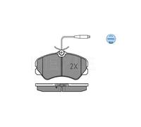 MEYLE 025 212 0519/W Pastiglie freno anteriore per Ducato J5 C25