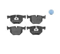 MEYLE 025 212 8217 Pastiglie freno Posteriore per