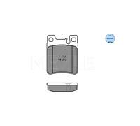 MEYLE Pastiglie freno posteriore 025 213 0515 – per Mercedes‑Benz, Chrysler