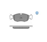 MEYLE 025 214 3017/W Pastiglie freno Anteriore per