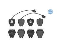 MEYLE Kit pastiglie freno, Freno a disco per AUDI 025 214 5218/W
