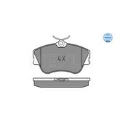MEYLE 025 214 7919 Pastiglie freno Anteriore per