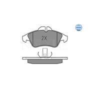 MEYLE 025 215 7620 Pastiglie freno Anteriore per