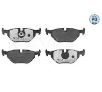 MEYLE 025 216 0717/PD Kit pastiglie freno, Freno a disco per BMW