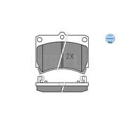 MEYLE 025 216 5415/W Pastiglie freno Anteriore per
