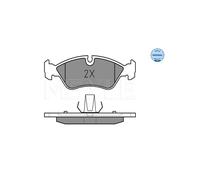 MEYLE 025 218 6217 Pastiglie freno Anteriore per