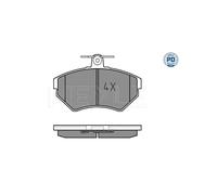 MEYLE 025 219 4516/PD Pastiglie freno Anteriore per