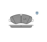 MEYLE 025 220 6221/PD Kit pastiglie freni