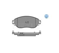 MEYLE 025 220 8718 Pastiglie freno Anteriore per