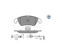 MEYLE Kit pastiglie freno, Freno a disco per AUDI 025 222 5219/PD