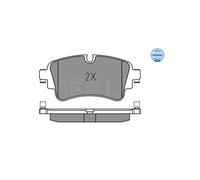 Kit Pastiglie Freno Freno A Disco Meyle 0252230817 Meyle-original: True To Oe.