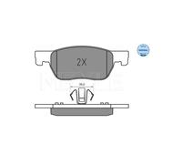 MEYLE 025 223 4220 Pastiglie freno Anteriore per