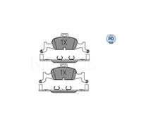 MEYLE Kit pastiglie freno, Freno a disco per AUDI 025 224 0216/PD