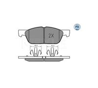 MEYLE Kit pastiglie freno, Freno a disco per FORD FORD USA 025 224 1219