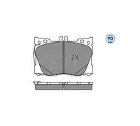 MEYLE 025 225 8618/PD Kit pastiglie freni