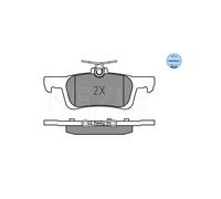 MEYLE Kit pastiglie freni