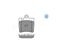 MEYLE 025 230 7815 Pastiglie freno Posteriore per