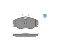 MEYLE Kit pastiglie freno, Freno a disco per NISSAN OPEL RENAULT VAUXHALL