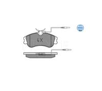 MEYLE 025 231 2419/W Pastiglie freno Anteriore per