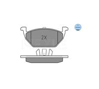 MEYLE 025 231 3019/A Pastiglie freno Anteriore per