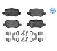 MEYLE 025 231 3814 Kit pastiglie freno, Freno a disco per MERCEDES-BENZ