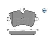 Meyle 025 231 4419 / Pd Kit Pastiglie Freno a Disco Ant. per Mercedes-Benz W203