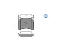 MEYLE 025 231 7618/W Pastiglie freno Anteriore per