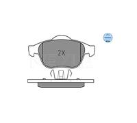 MEYLE 025 232 4518 Pastiglie freno Anteriore per