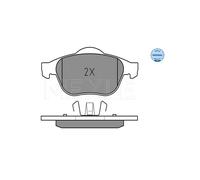 Meyle Pastiglie freni anteriori 025 232 4818 - Kit freno a disco per Renault Vel Satis
