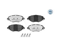 MEYLE 025 232 7918/PD Pastiglie freno Anteriore per