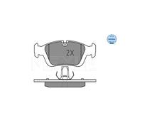 MEYLE 025 232 8717 Pastiglie freno Anteriore per