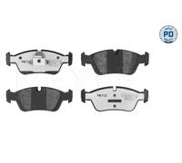MEYLE 025 232 8717/PD Pastiglie freno Anteriore per