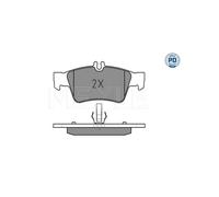 Originale MEYLE Kit Pastiglie Freno a Disco 025 233 3416 / Pd per Mercedes-Benz