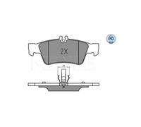 MEYLE 025 233 3516/PD Kit pastiglie freni