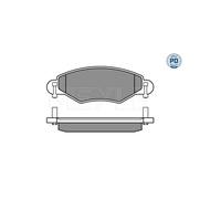 Meyle Kit pastiglie freni 025 233 4017/PD Anteriore per Toyota Yaris