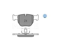 MEYLE 025 233 9719 Kit pastiglie freni