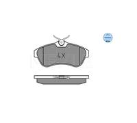 Meyle Pastiglie freno anteriore 025 234 0919 per CITROËN C3 I C3 Pluriel