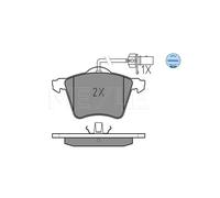 MEYLE 025 234 1819/W Pastiglie freno anteriore per Sharan Alhambra Galaxy