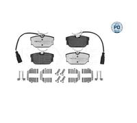 MEYLE 025 234 4616/PD Pastiglie freno Posteriore per