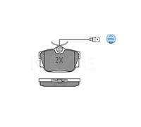 Meyle Pastiglie Freni Post Fo Galaxy 1,9 Tdi 0252344616/W