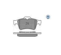 MEYLE 025 234 8216/PD Kit pastiglie freni