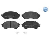 MEYLE 025 234 9016 Kit pastiglie freno, Freno a disco per MAZDA