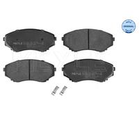 MEYLE 025 235 1516/W Kit pastiglie freno, Freno a disco per MAZDA