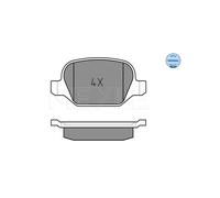 Meyle Brake Pad Set 252351716