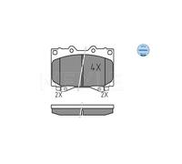 MEYLE 025 235 2415/W Pastiglie freno Anteriore per
