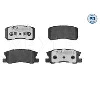 MEYLE 025 235 8216/PD Kit pastiglie freno, Freno a disco per CHRYSLER,CITROËN,DO