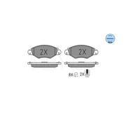 Meyle Pastiglie freno 025 235 9718 Anteriore per Peugeot 206, 206+, 206 Van, 306